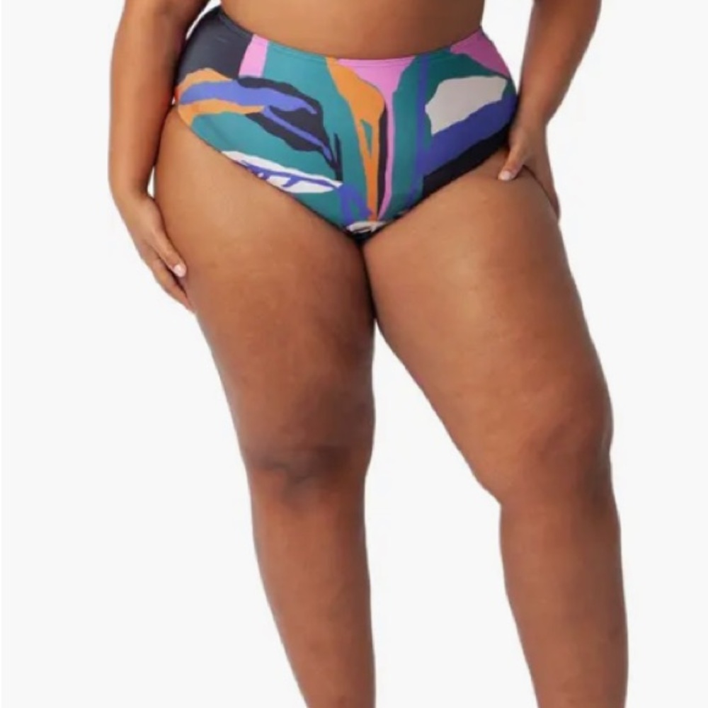 Villa Fresca Colorful High-Cut Bikini